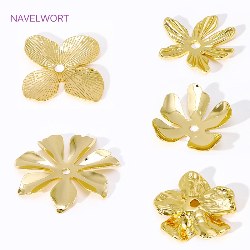 أغطية خرز كبيرة مطلية بالذهب ع - مراجعة Embellishment Crafts وسعره