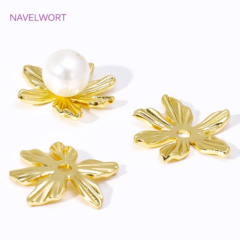 أغطية خرز كبيرة مطلية بالذهب ع - مراجعة Embellishment Crafts وسعره