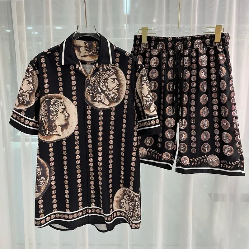 طقم قميص رجالي فاخر بنمط عتيق  - مراجعة Embellish Knit وسعره