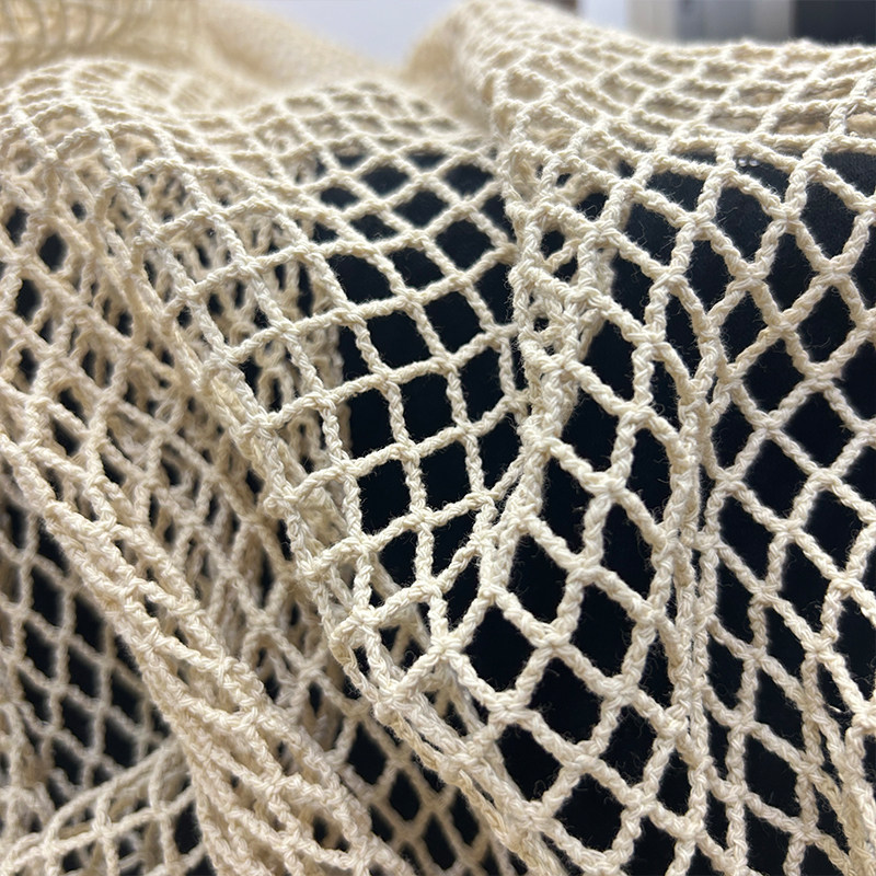 قماش شبكي من القطن والكتان بفت - مراجعة Crystal Mesh Fabric وسعره